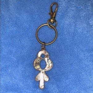 Elegant Silver Keychain / bag Accessory. (unbranded.)